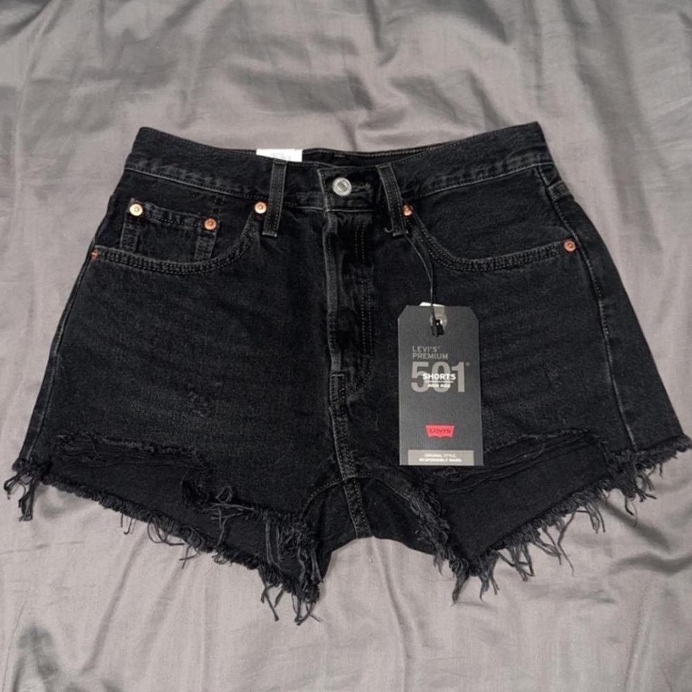 Levi’s 501 Premium High Rise Denim Shorts